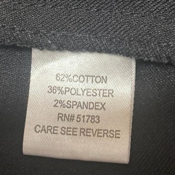 Maurices Women's Black Long Sleeve Ruffle Buttons Military Blazer Coat Jacket 3 - Picture 5 of 5